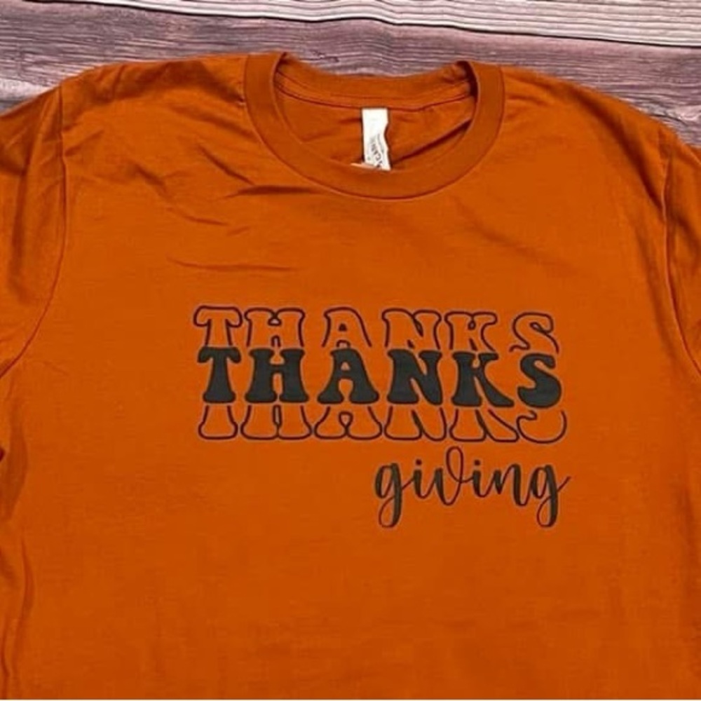 Bella Canvas Orange Short Sleeve Tee